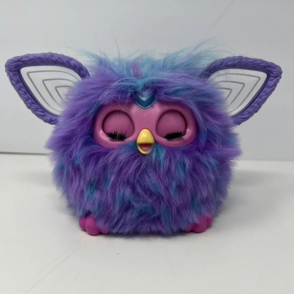 Furby 2023‎ Purple/Blue Interactive Robotic Toy-TESTED